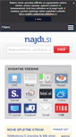 Mobile Screenshot of najdi.si